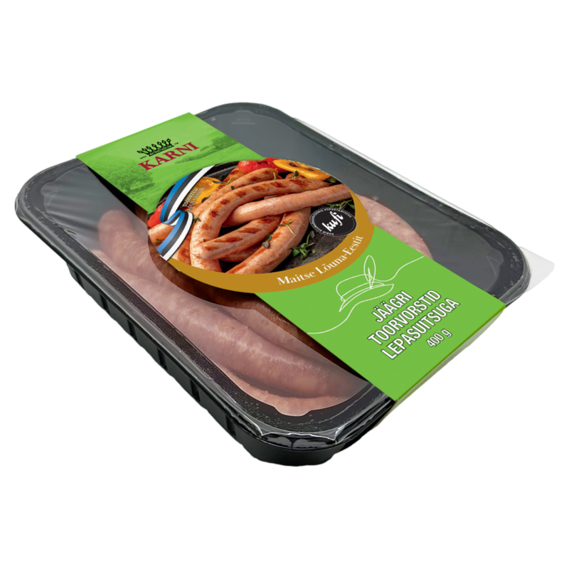 Jäägri toorvorstid lepasuitsuga